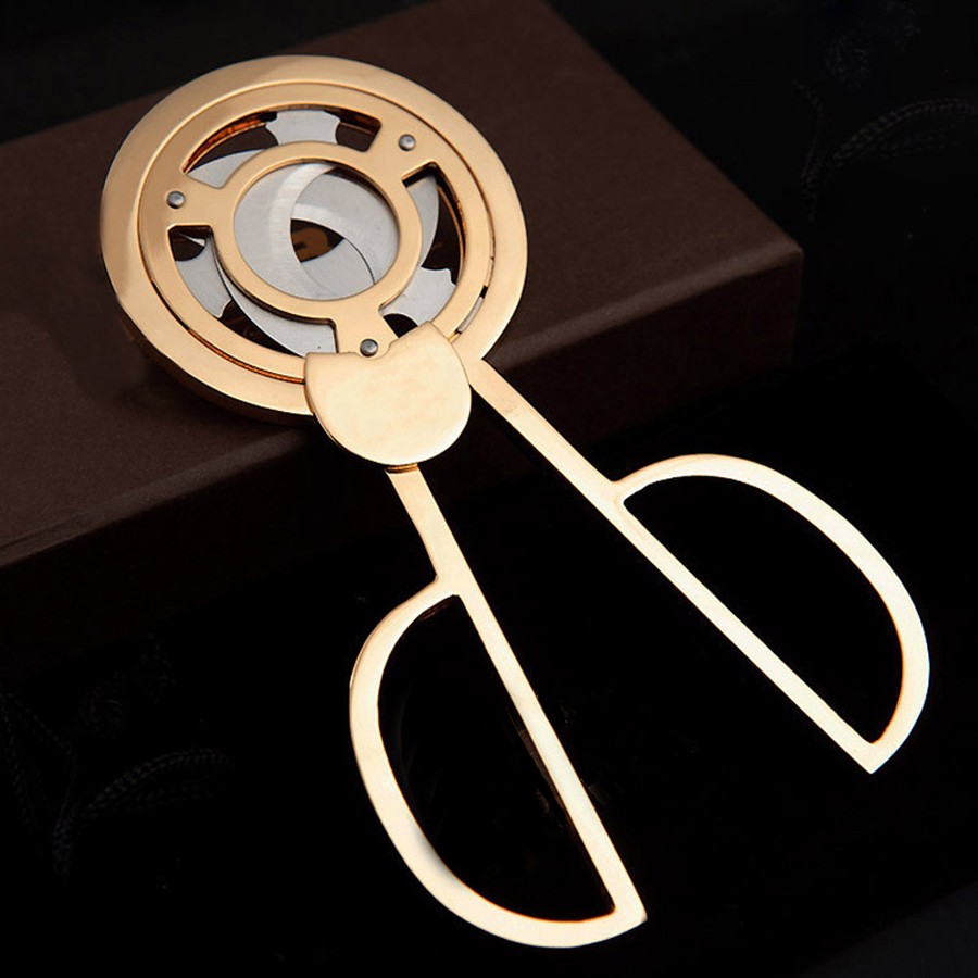 Cigar Cutter Set - Nyala pecinta Kuba cerutu pemotong Guillotine