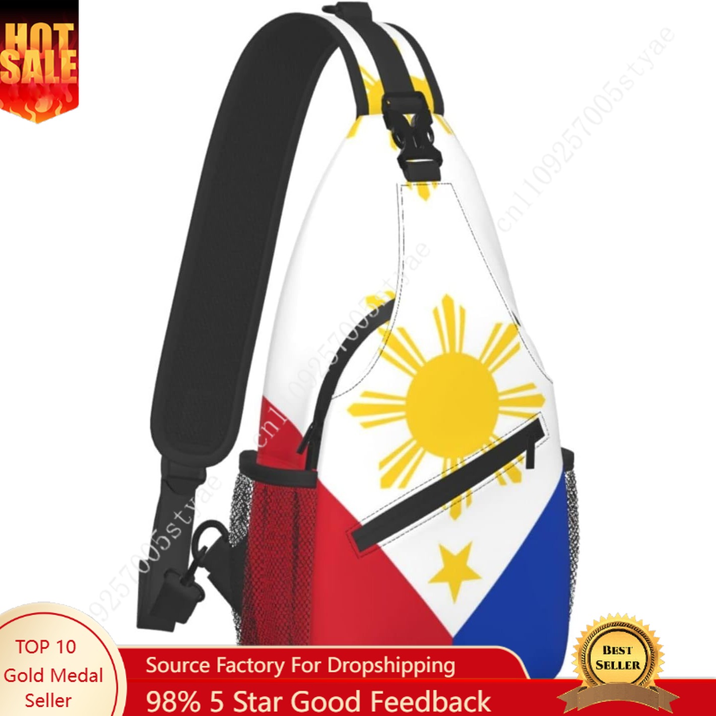 Men'S Accessories Philippines - Tas Selempang Bendera Filipina Tas Dada