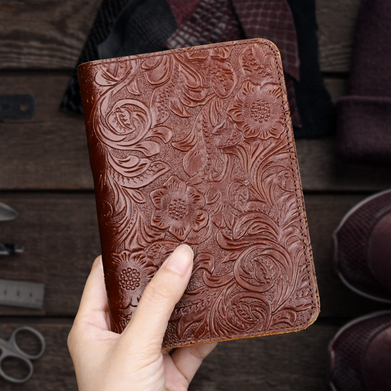 Men'S Accessories Case - Dompet Paspor Kulit Asli, Pelindung &