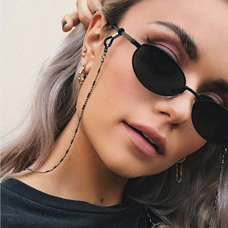 Men Accessories All - Rantai Kacamata Hitam untuk Wanita Pria