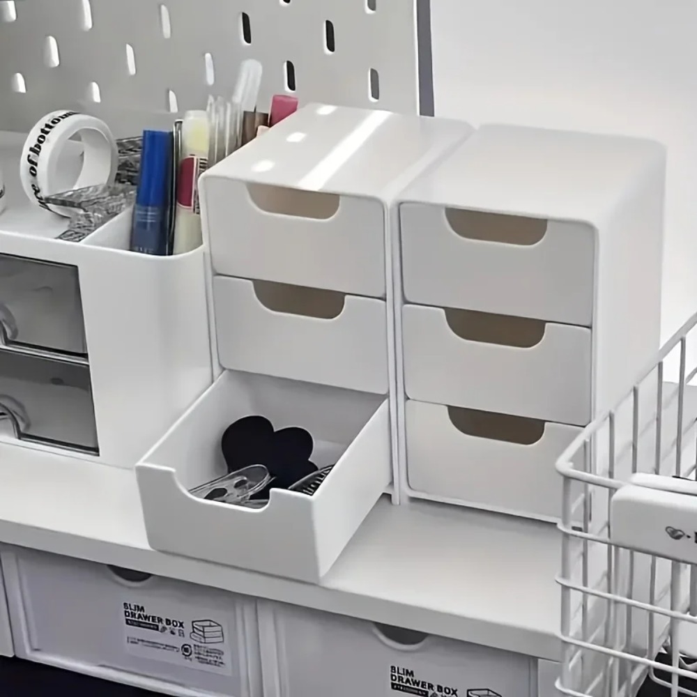 Men'S Accessories Drawer Organizer - Organizer Meja 3 Tingkat yang Chic