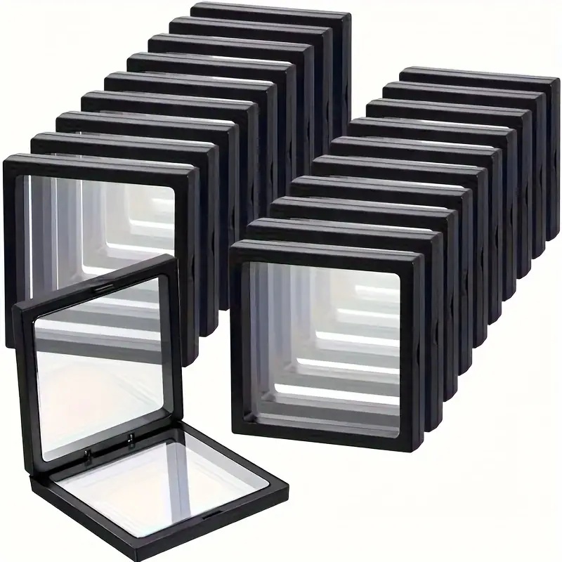Men'S Accessories Drawer Organizer - 20 Buah Clearview 3D Kotak Display