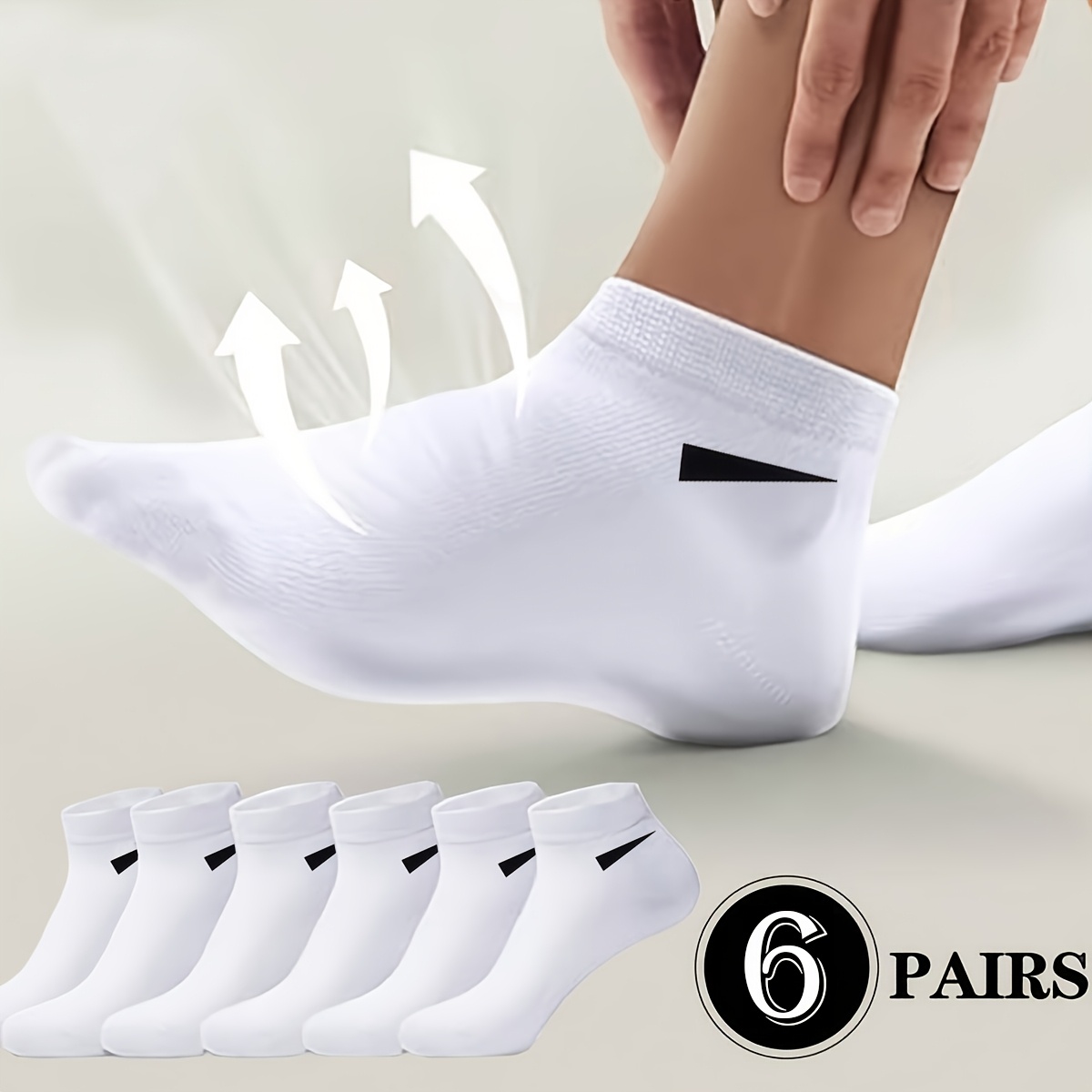 Men Accessories All - 6/12 unisex, kaus kaki tak terlihat