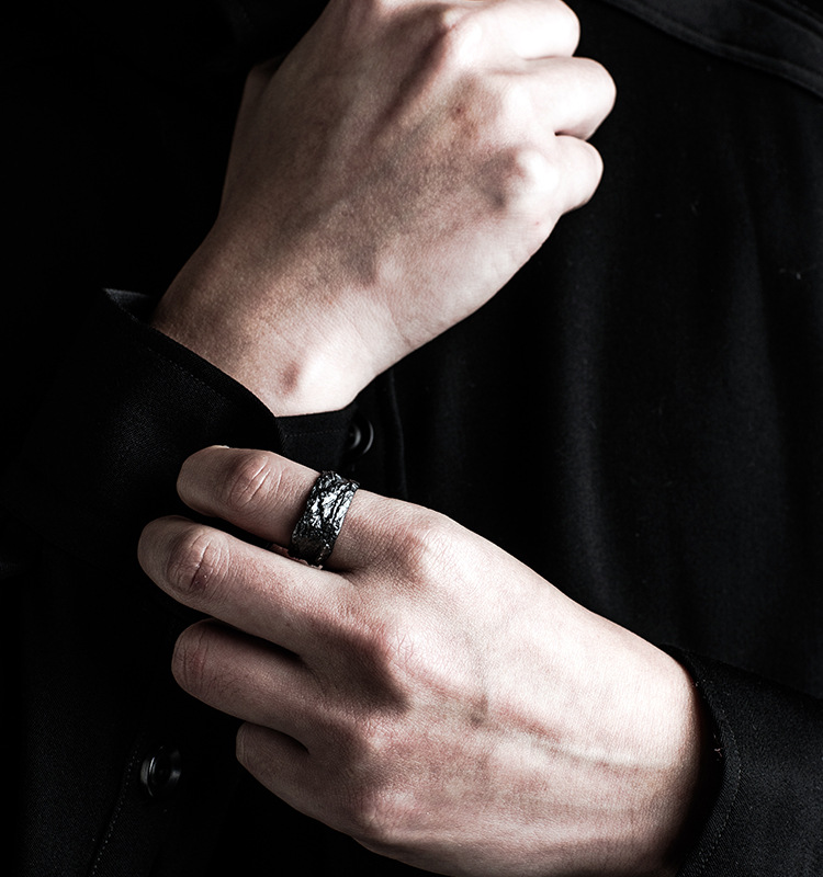 Cincin lapisan batu antik kesa - Men Accessories In Silver ulasan dan harga