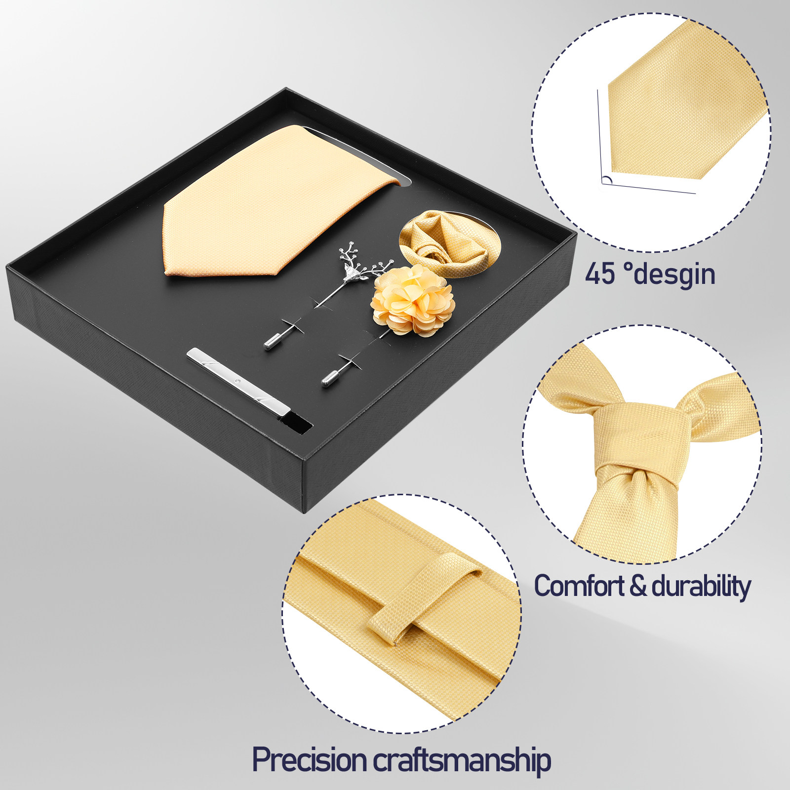 5 pcs Set Dasi Pria, Kombinasi - Men Accessories For Gift ulasan dan harga