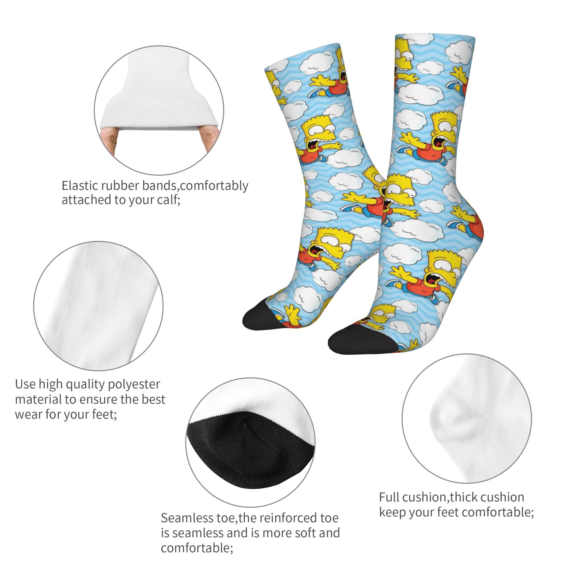 Aksesoris Simpsoneds Kaus Kaki - Men Accessories Ideas ulasan dan harga