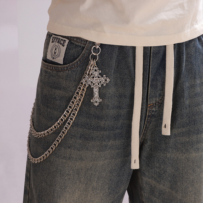 Rantai Celana Logam Punk Fashi - Men Accessories All ulasan dan harga