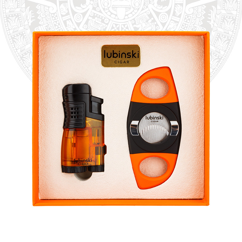Keluaran Baru 2 Set Cerutu Pem - Cigar Cutter Set ulasan dan harga