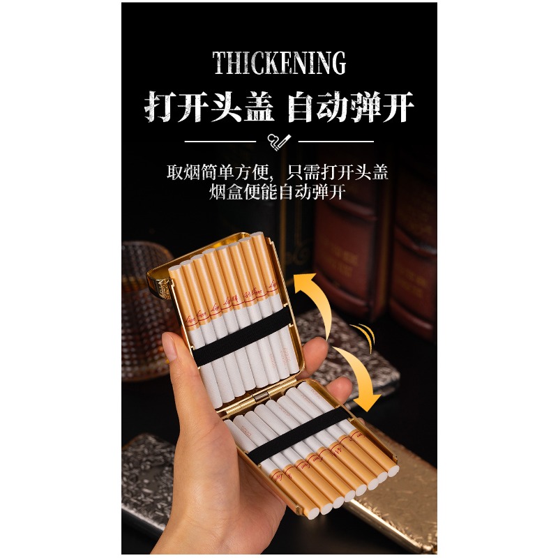 Kotak Rokok Logam Ukiran Retro - Men'S Accessories Case ulasan dan harga