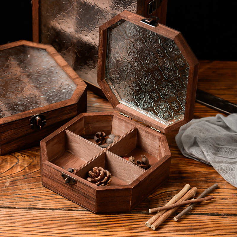 Kotak Penyimpanan Kayu, Tutup  - Men'S Accessories Drawer Organizer ulasan dan harga