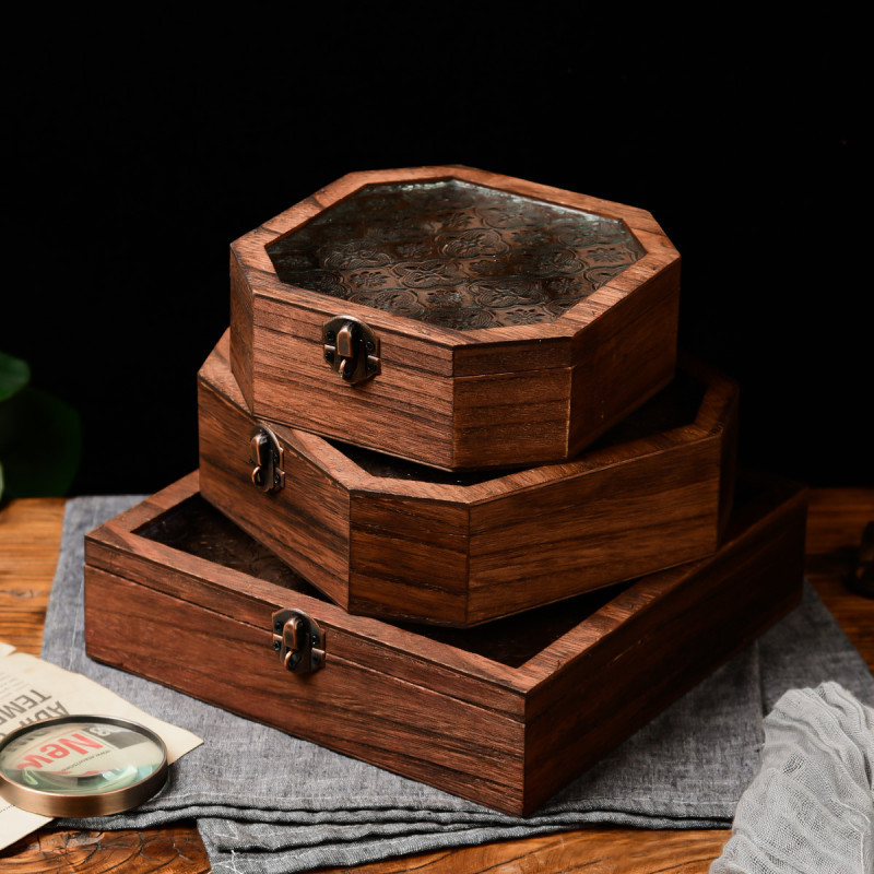 Kotak Penyimpanan Kayu, Tutup  - Men'S Accessories Drawer Organizer ulasan dan harga