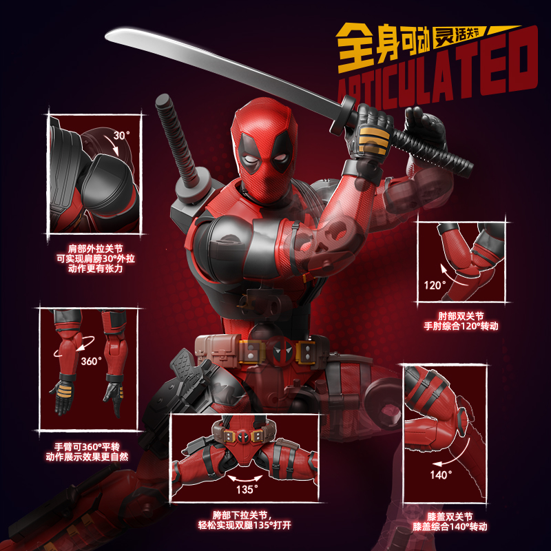 BLOKEES Original 2024 Deadpool - Men Accessories For Gift ulasan dan harga